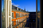 Views From Double Bedroom to Plaza Mayor