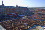 A Public Event in Plaza Mayor
